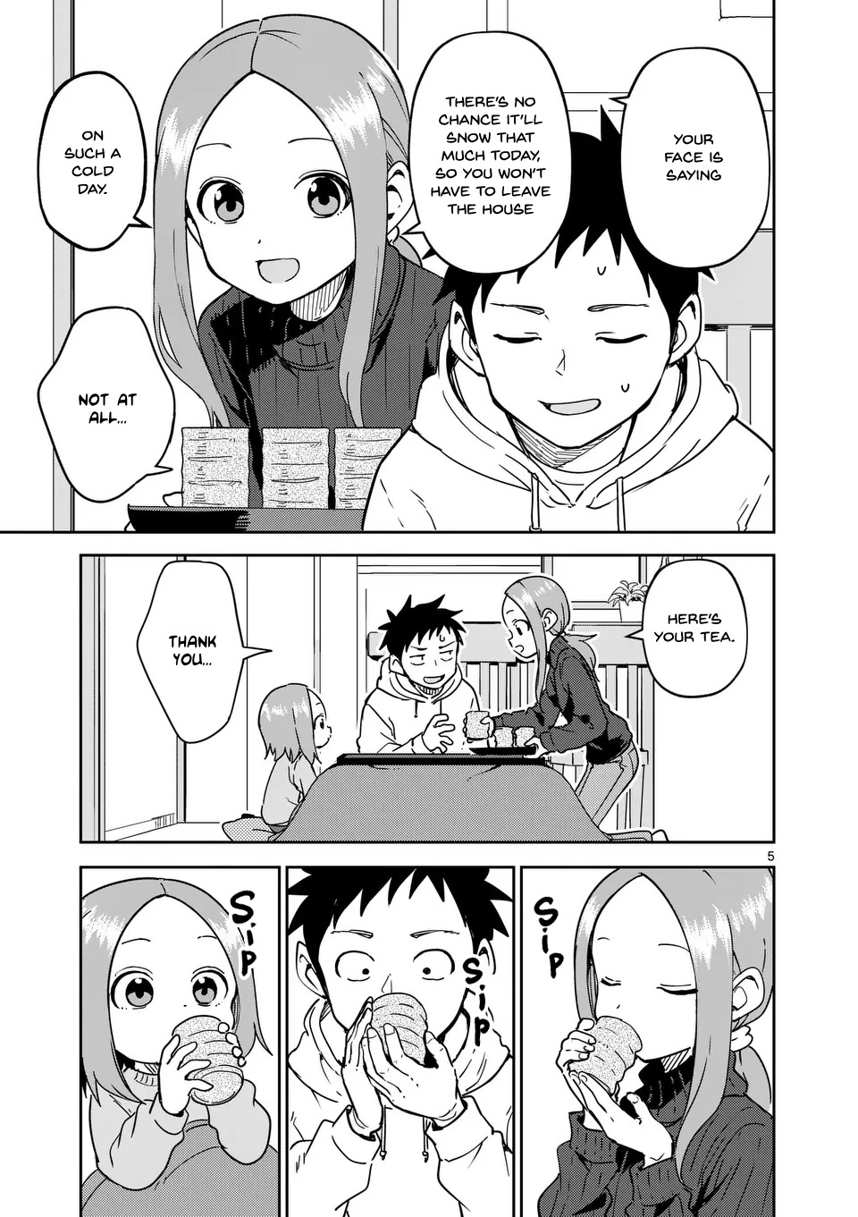 Karakai Jouzu No (Moto) Takagi-San - Chapter 303