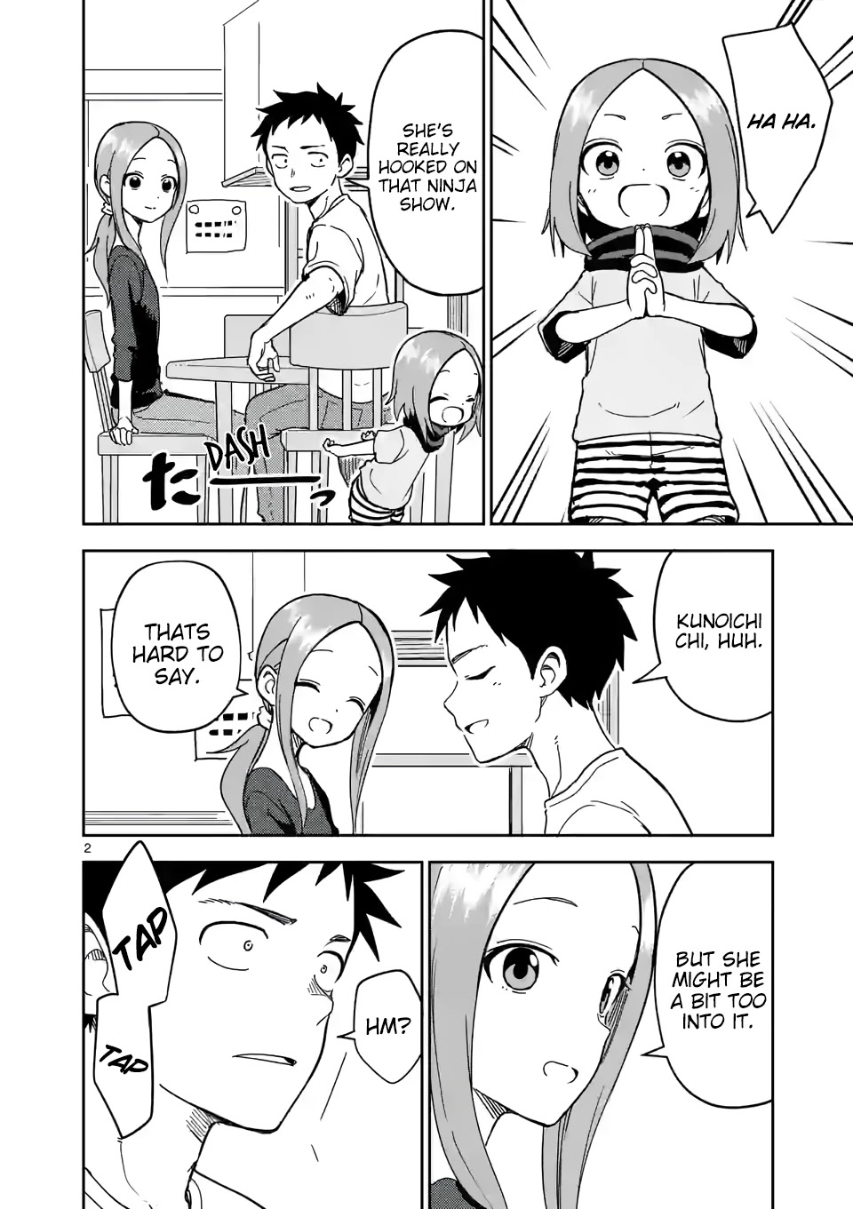 Karakai Jouzu No (Moto) Takagi-San - Chapter 206