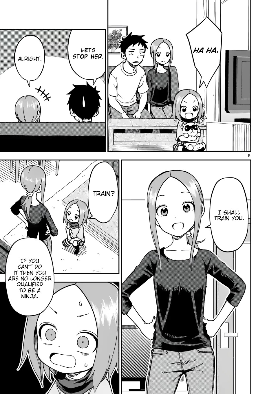 Karakai Jouzu No (Moto) Takagi-San - Chapter 206