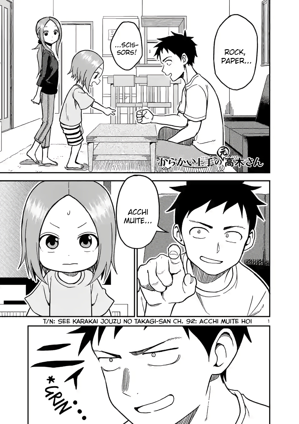 Karakai Jouzu No (Moto) Takagi-San - Chapter 137