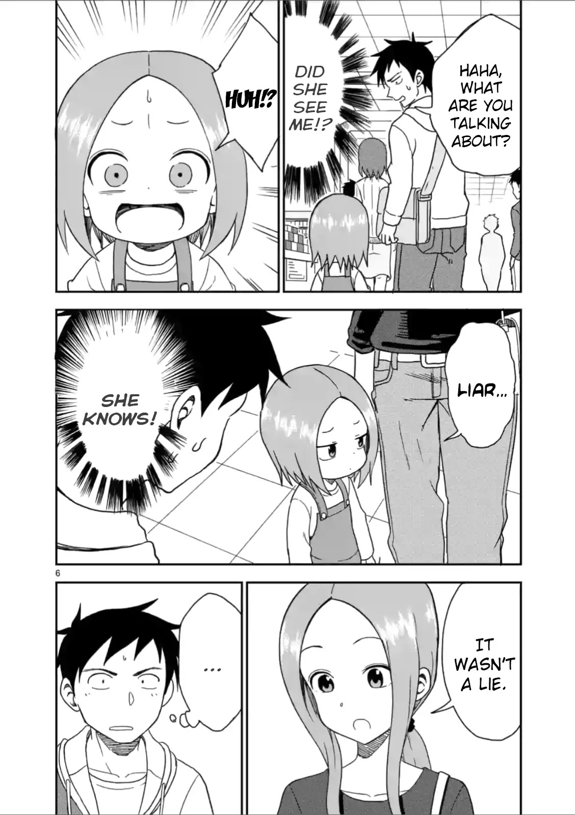 Karakai Jouzu No (Moto) Takagi-San - Chapter 61