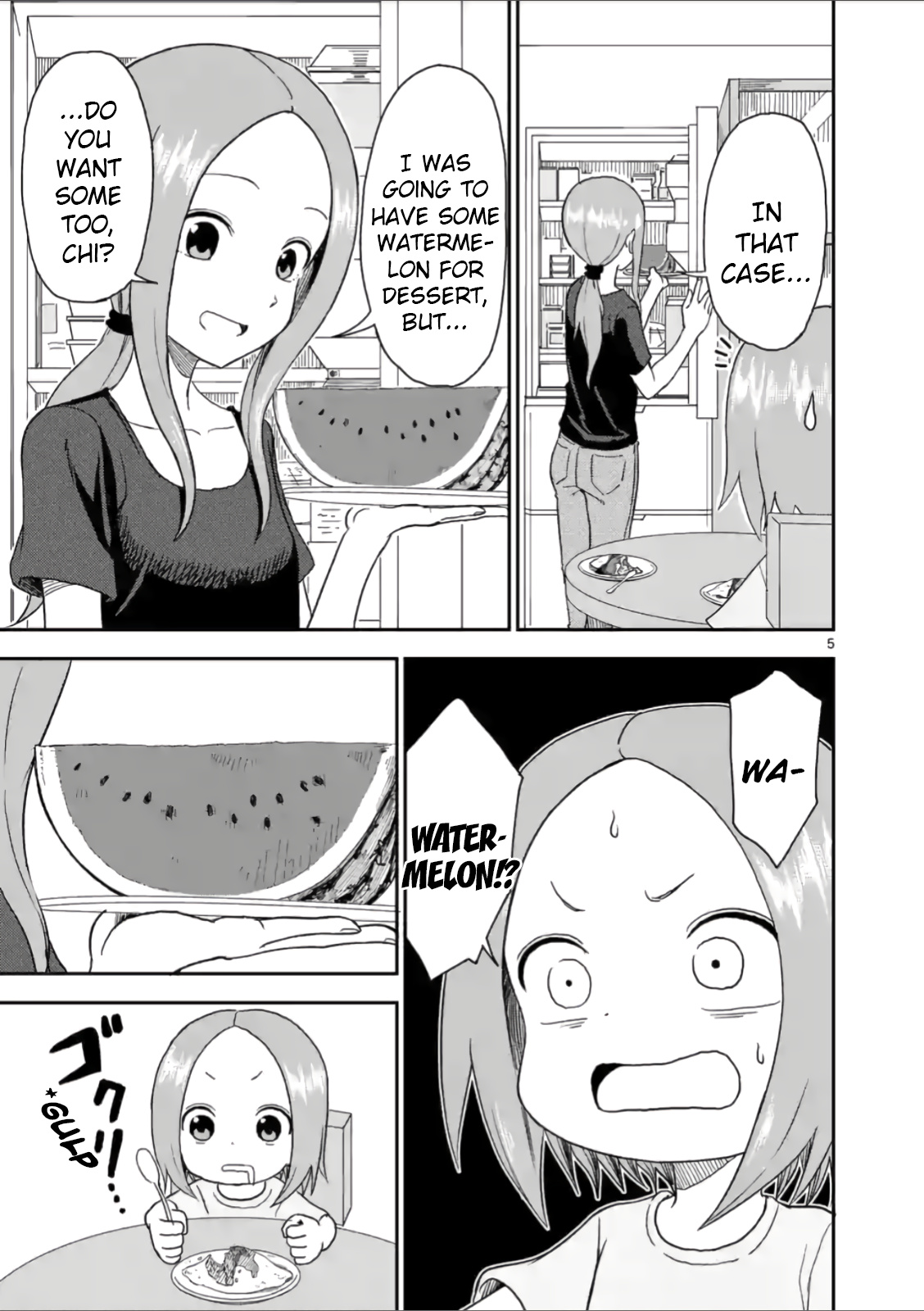 Karakai Jouzu No (Moto) Takagi-San - Chapter 55