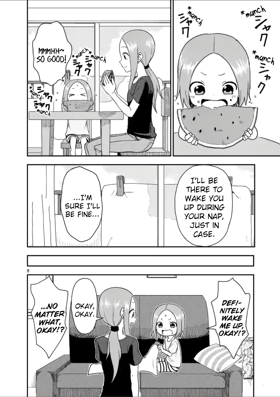 Karakai Jouzu No (Moto) Takagi-San - Chapter 55