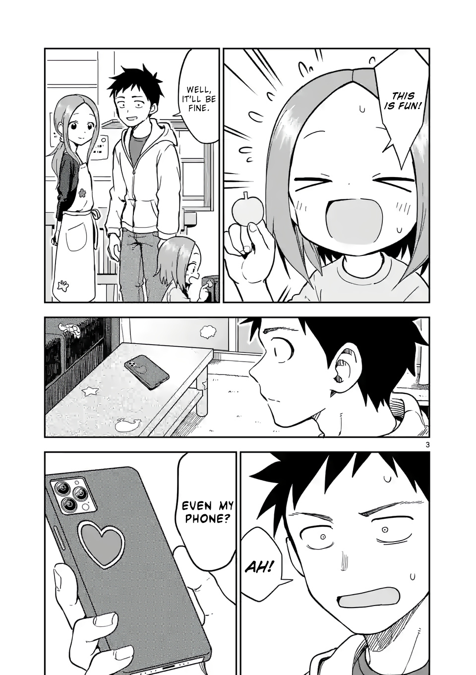 Karakai Jouzu No (Moto) Takagi-San - Chapter 221