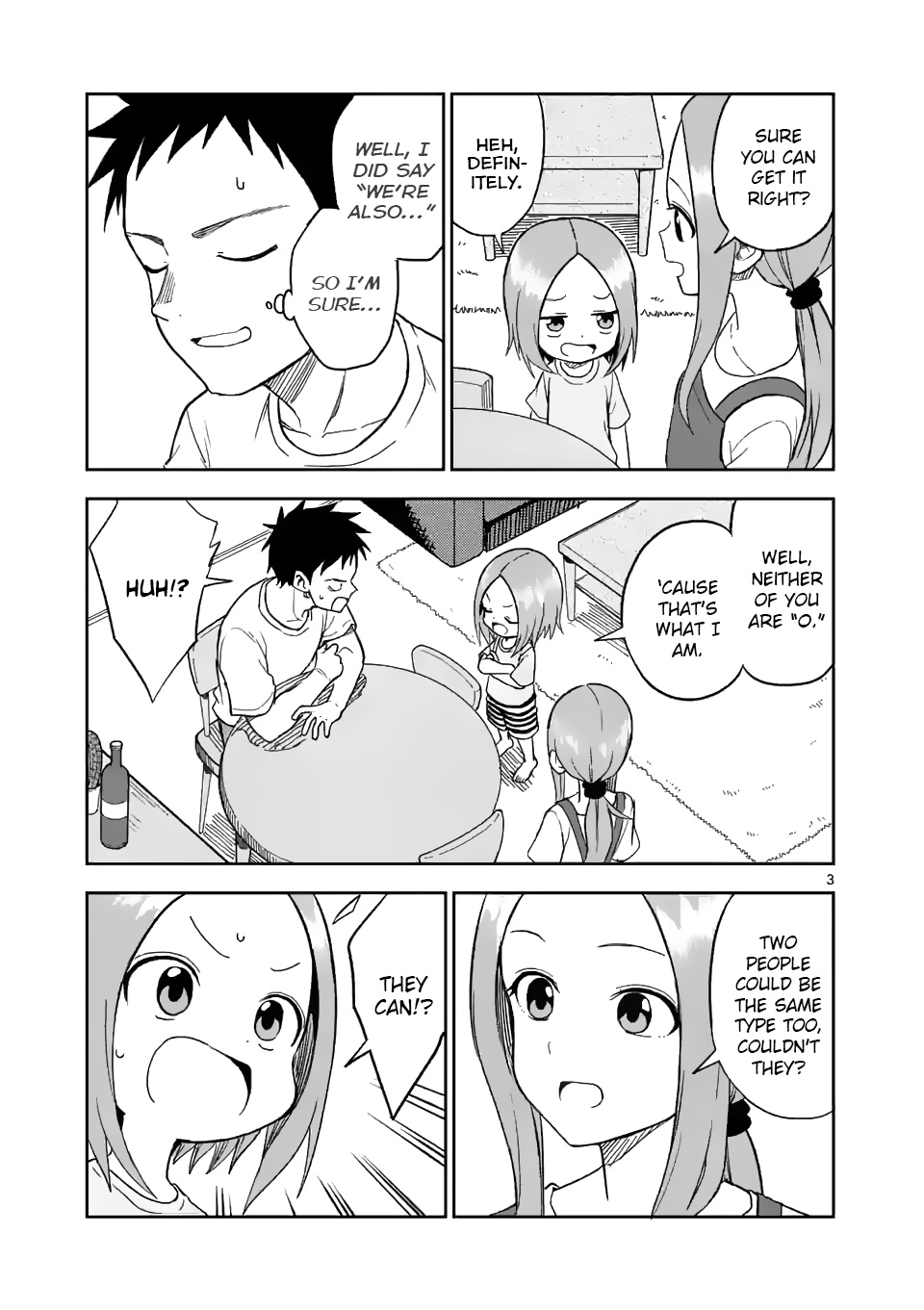 Karakai Jouzu No (Moto) Takagi-San - Chapter 155