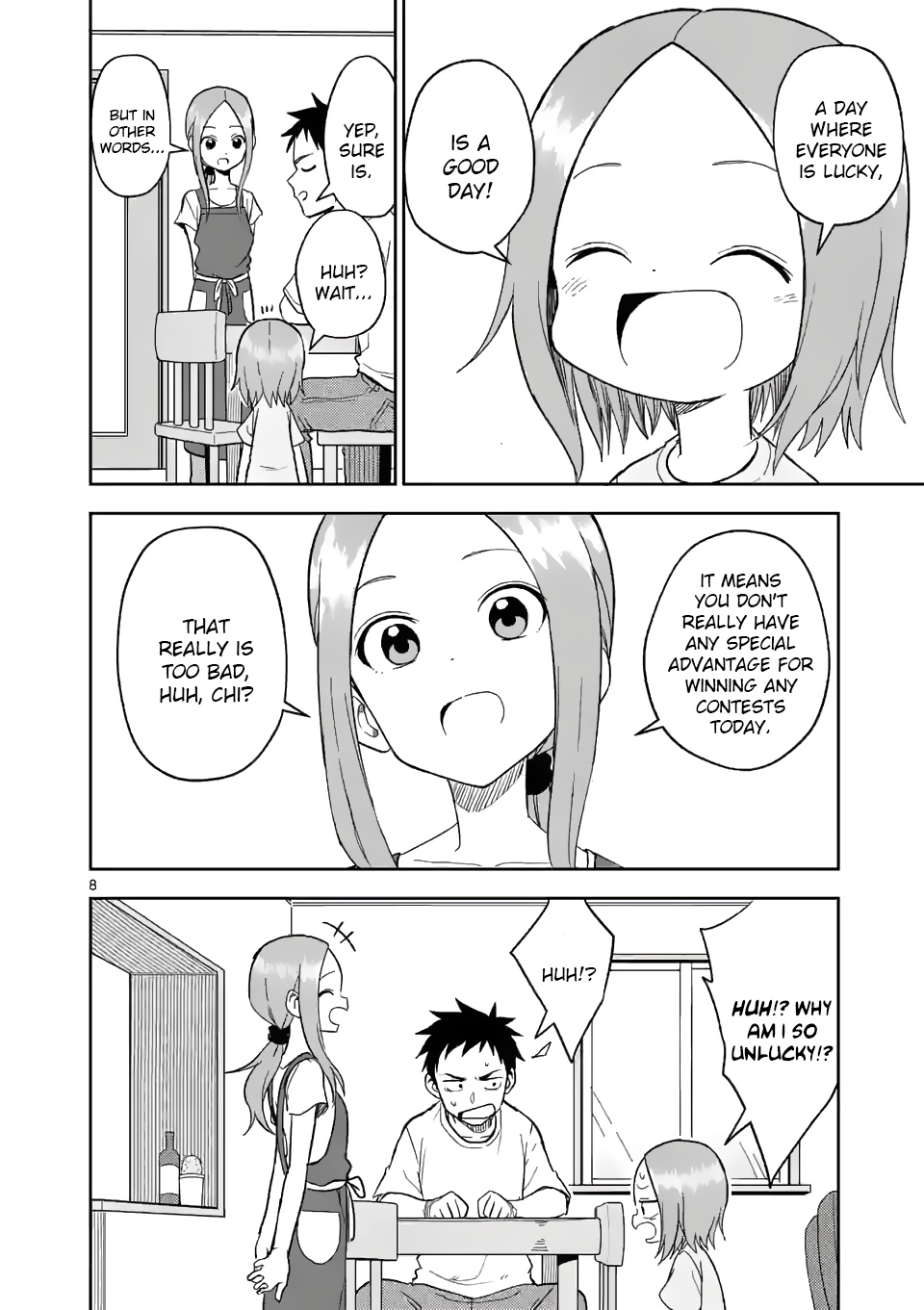 Karakai Jouzu No (Moto) Takagi-San - Chapter 155