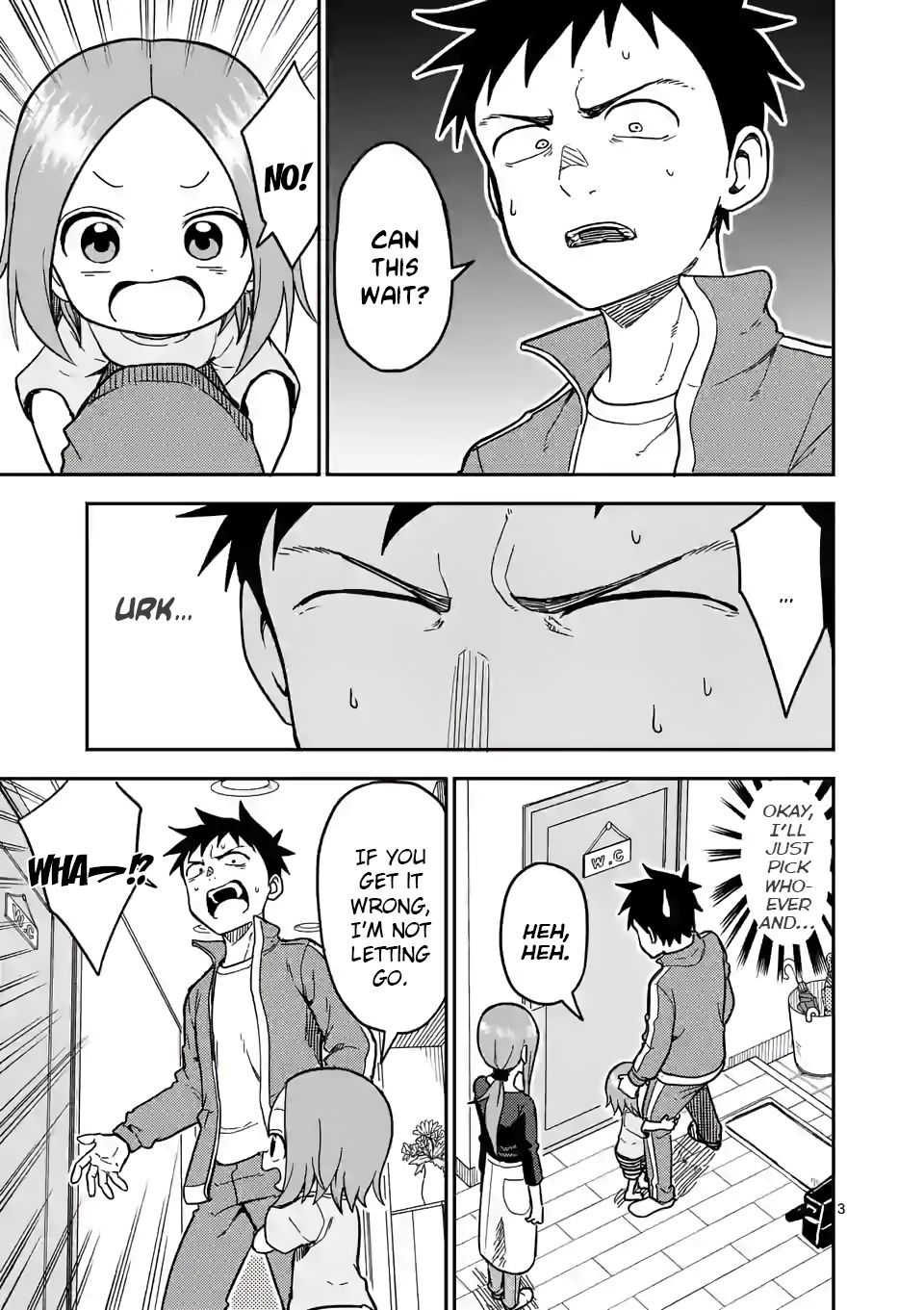 Karakai Jouzu No (Moto) Takagi-San - Chapter 134