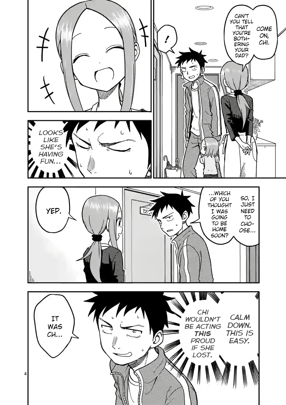 Karakai Jouzu No (Moto) Takagi-San - Chapter 134