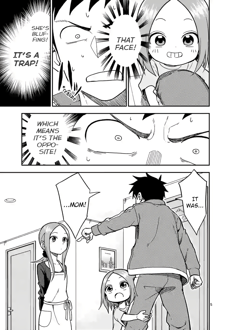 Karakai Jouzu No (Moto) Takagi-San - Chapter 134