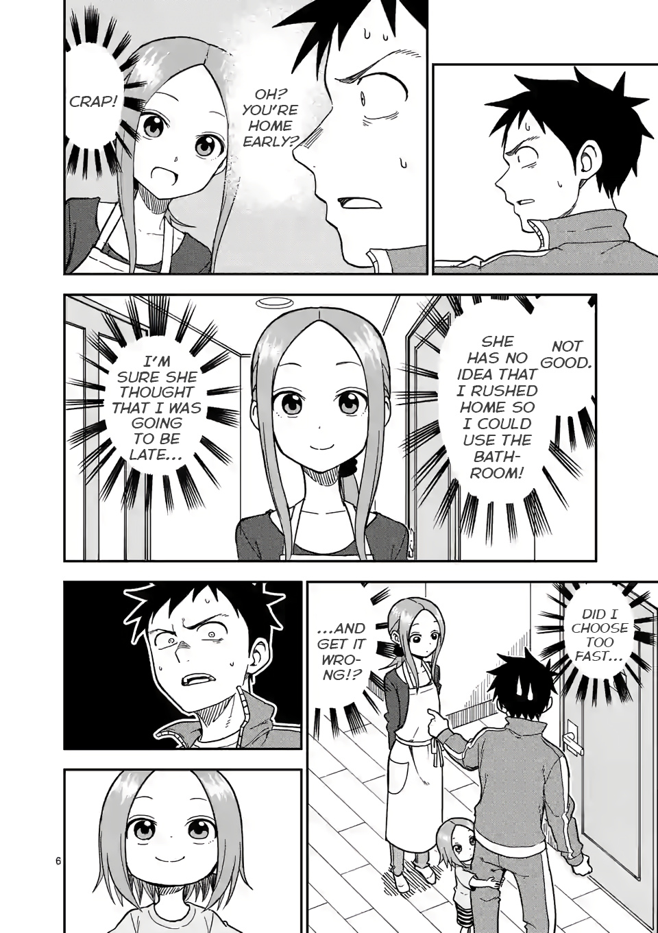 Karakai Jouzu No (Moto) Takagi-San - Chapter 134