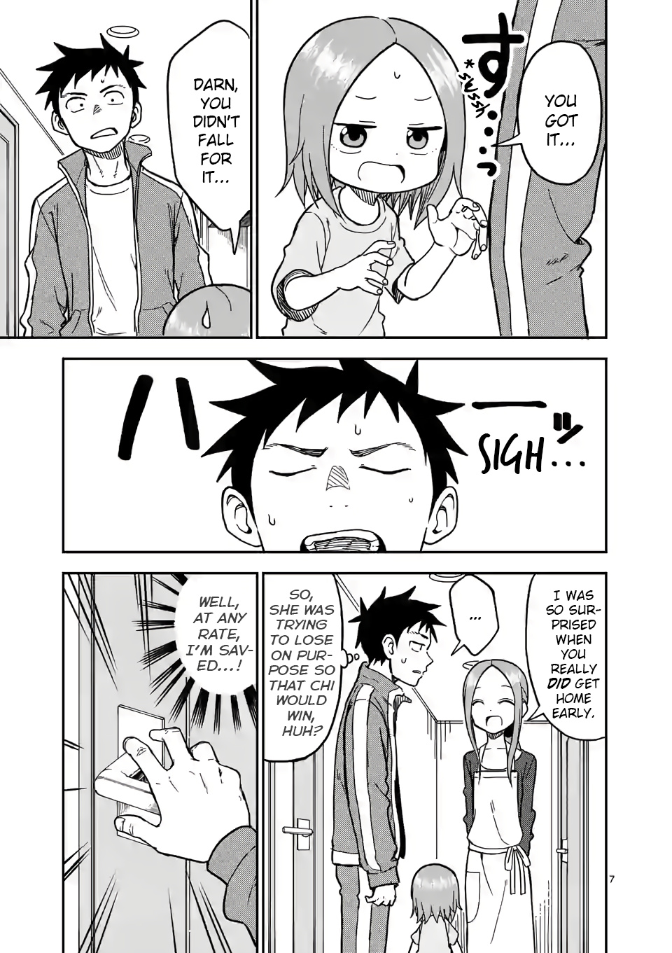 Karakai Jouzu No (Moto) Takagi-San - Chapter 134