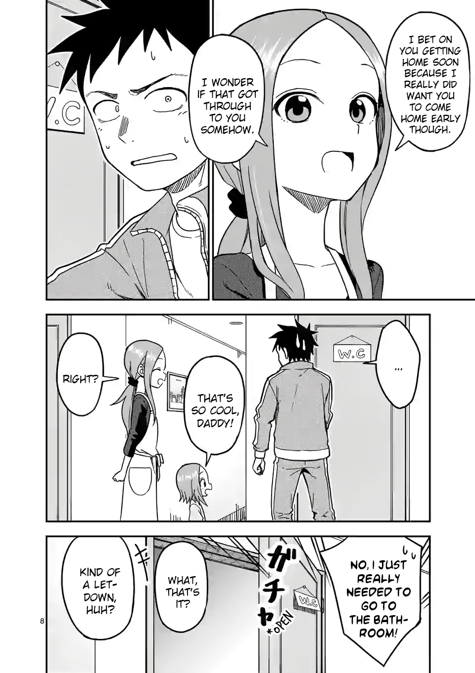 Karakai Jouzu No (Moto) Takagi-San - Chapter 134