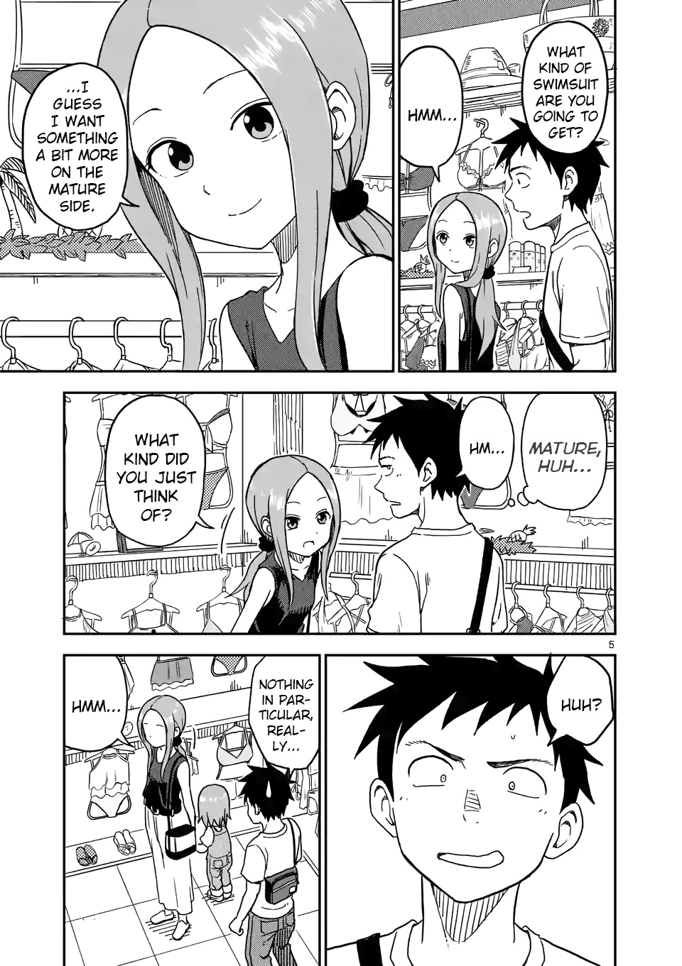 Karakai Jouzu No (Moto) Takagi-San - Chapter 96