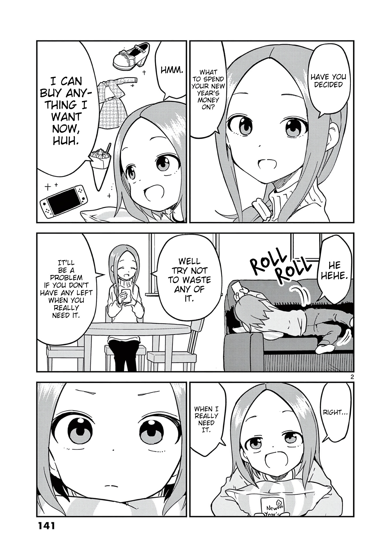 Karakai Jouzu No (Moto) Takagi-San - Chapter 188.5