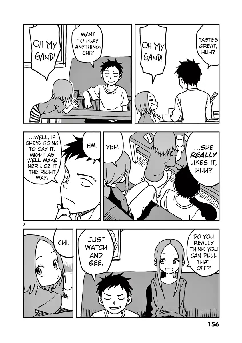 Karakai Jouzu No (Moto) Takagi-San - Chapter 51.5