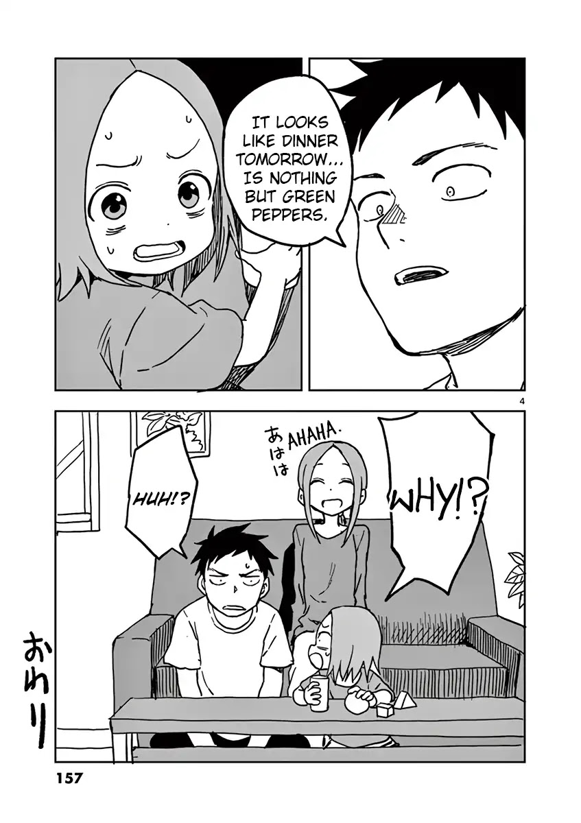 Karakai Jouzu No (Moto) Takagi-San - Chapter 51.5