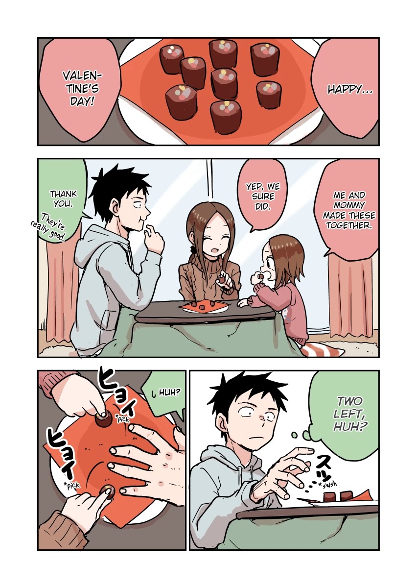 Karakai Jouzu No (Moto) Takagi-San - Chapter 129.5: Volume 10 Omake Chapter