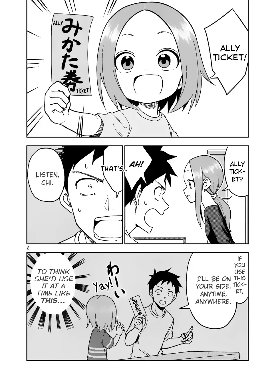 Karakai Jouzu No (Moto) Takagi-San - Chapter 187