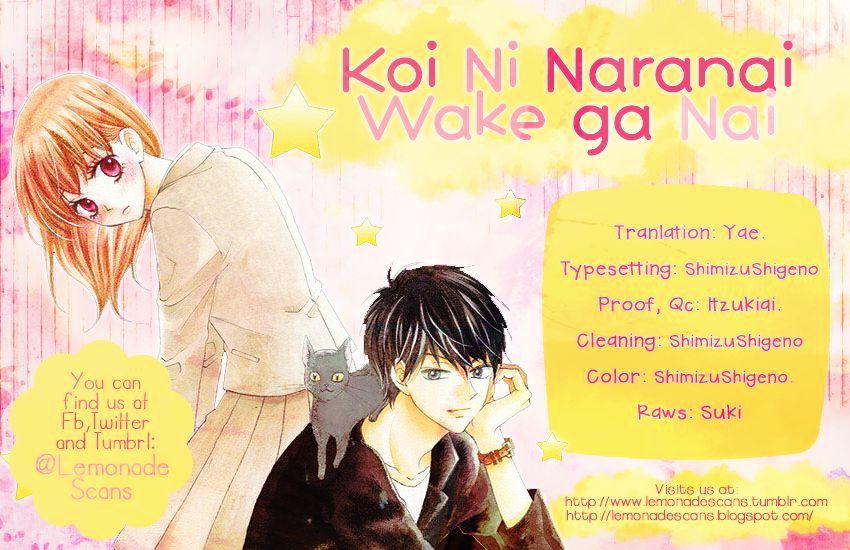 Koi Ni Naranai Wake Ga Nai - Chapter 2