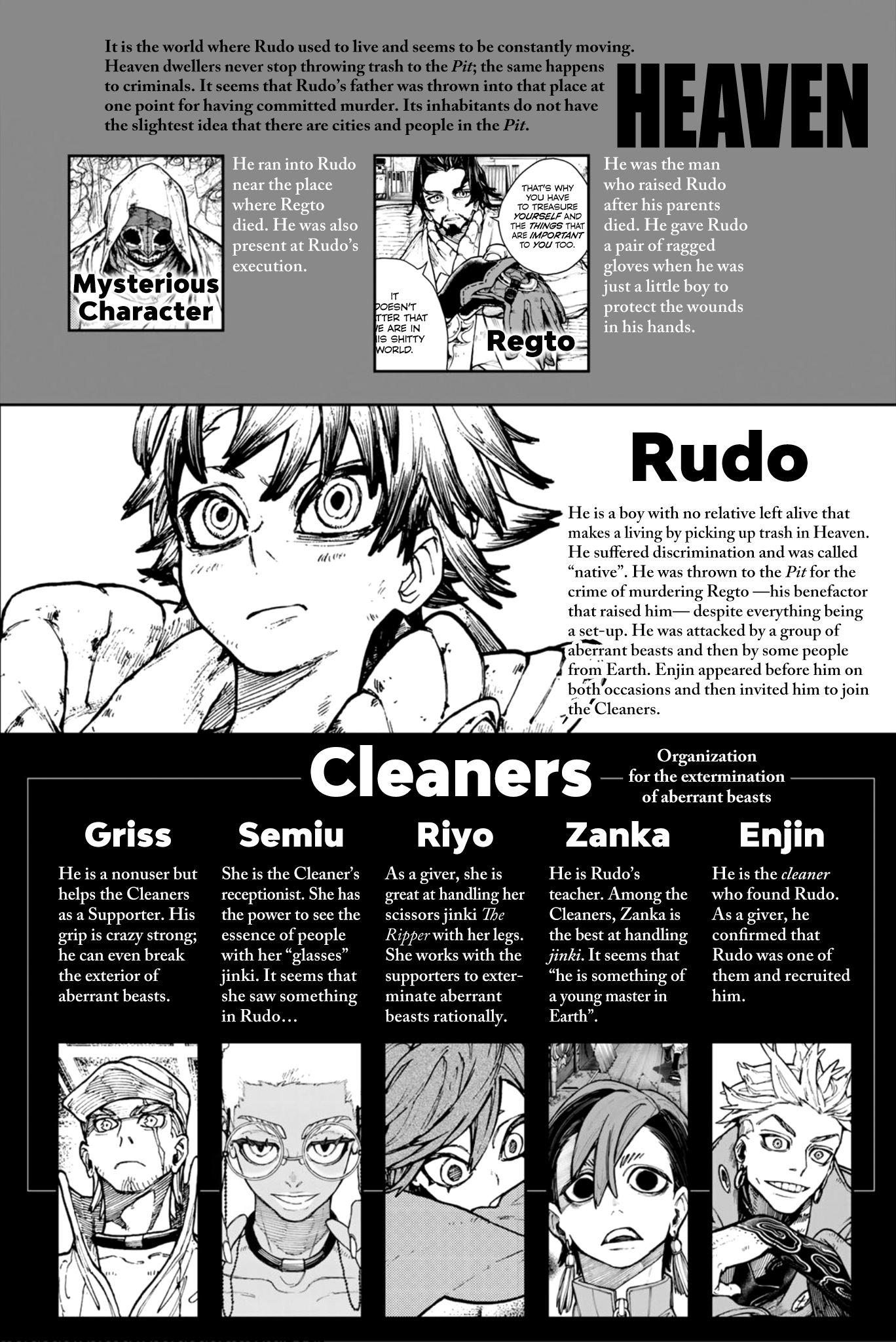 Gachiakuta - Chapter 28.5: Volumen 3 Extras