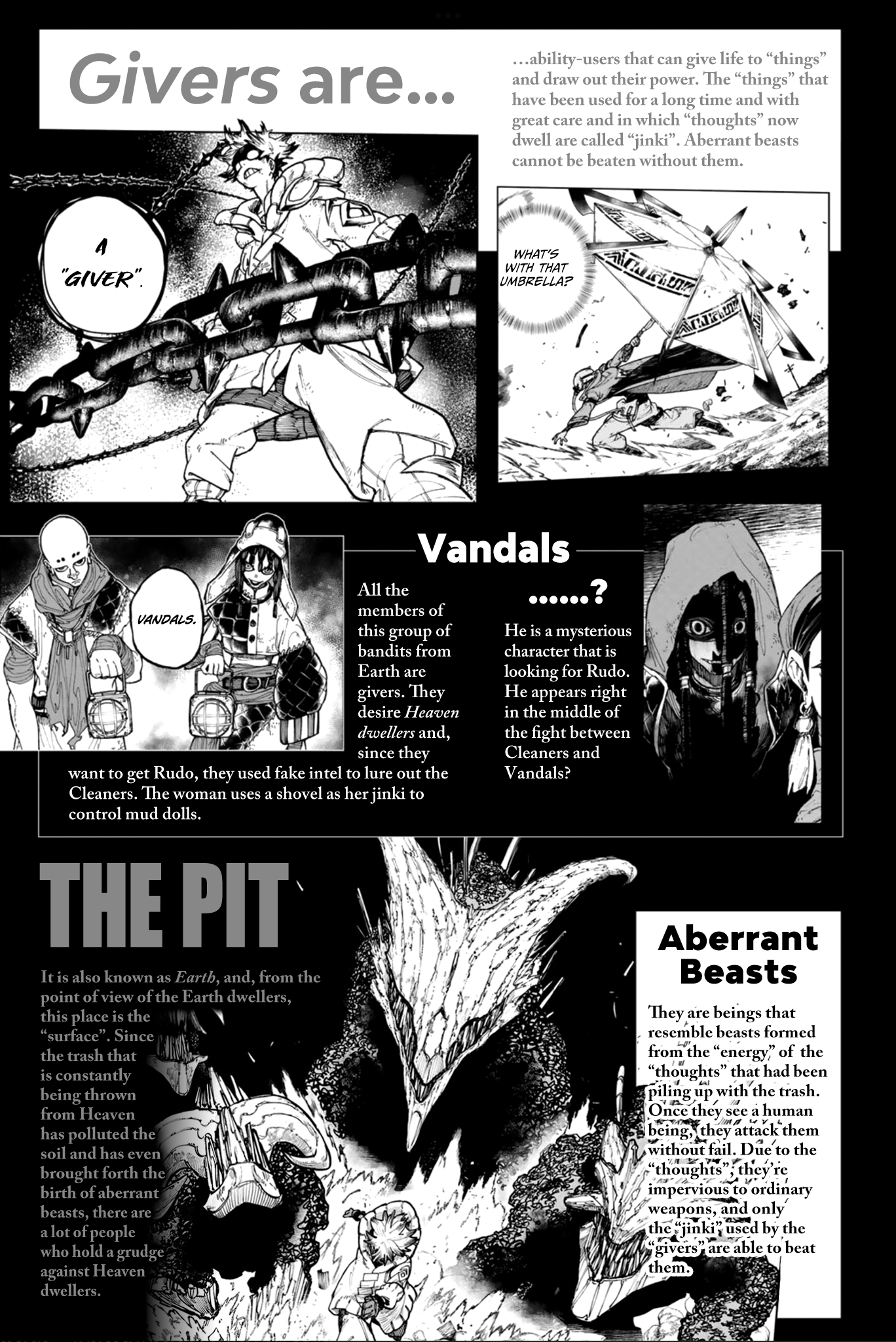 Gachiakuta - Chapter 28.5: Volumen 3 Extras