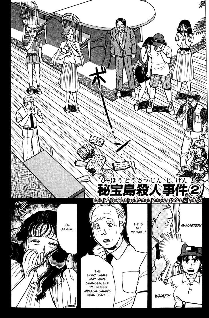 Kindaichi Shounen No Jikenbo - Chapter 39 : (File 5) Isle Of Hidden Treasure Murder Case (2)