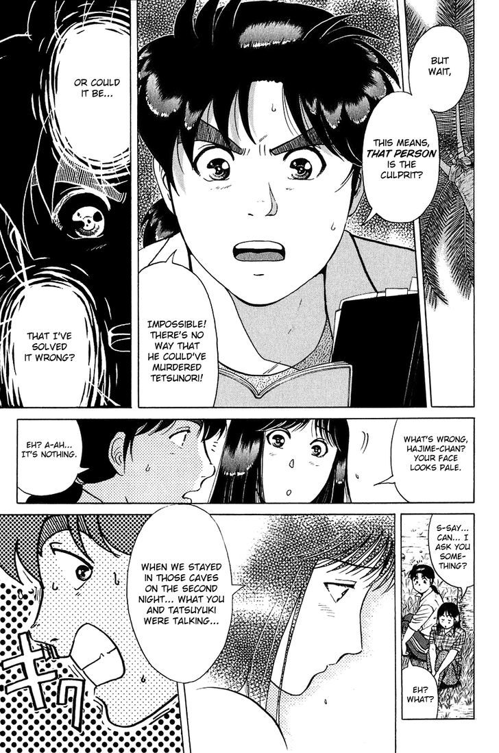 Kindaichi Shounen No Jikenbo - Chapter 154 : (File 14) Graveyard Island Murder Case (7)