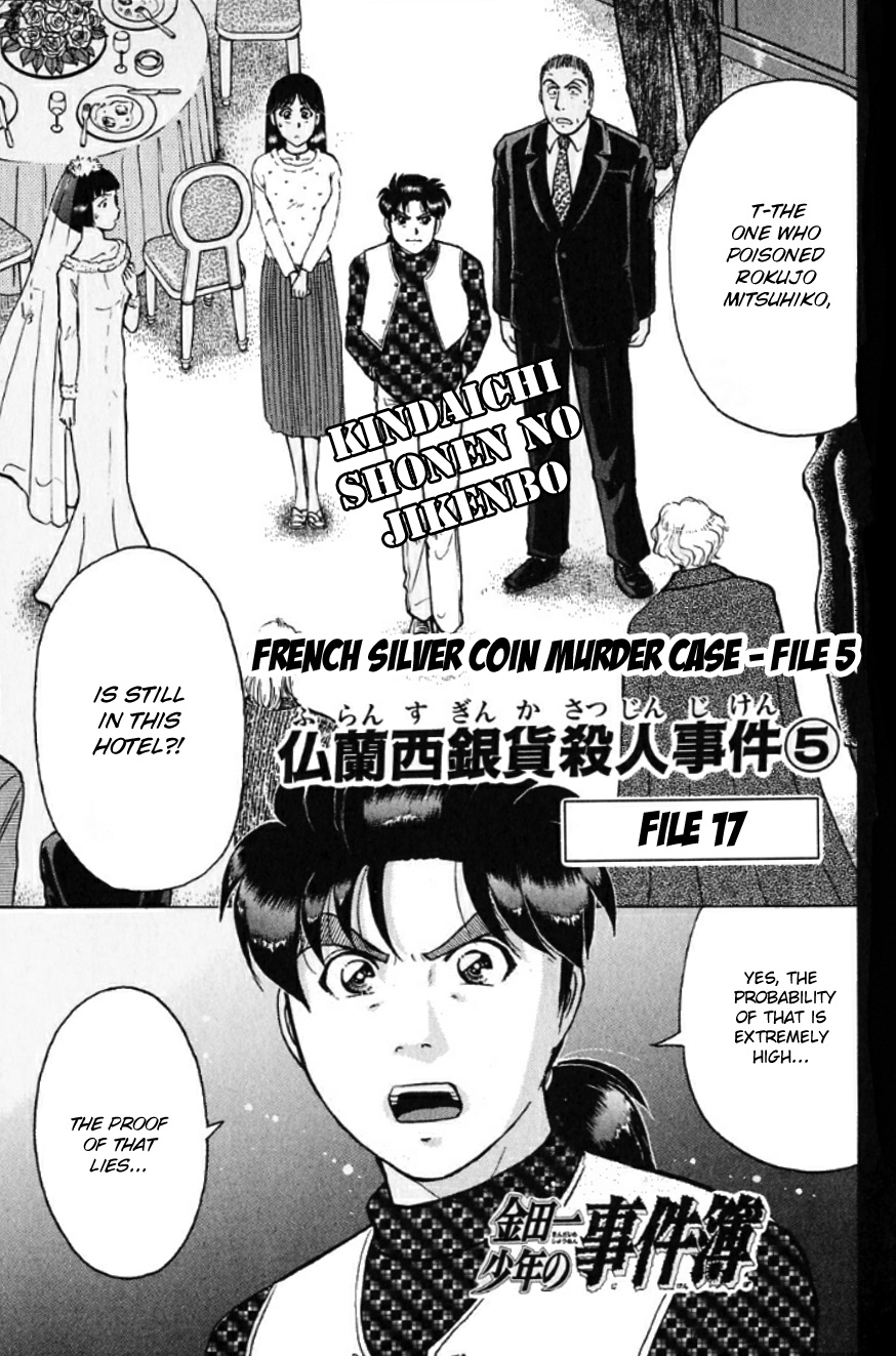 Kindaichi Shounen No Jikenbo - Chapter 189: (File 17) French Silver Coin Murder Case (05)