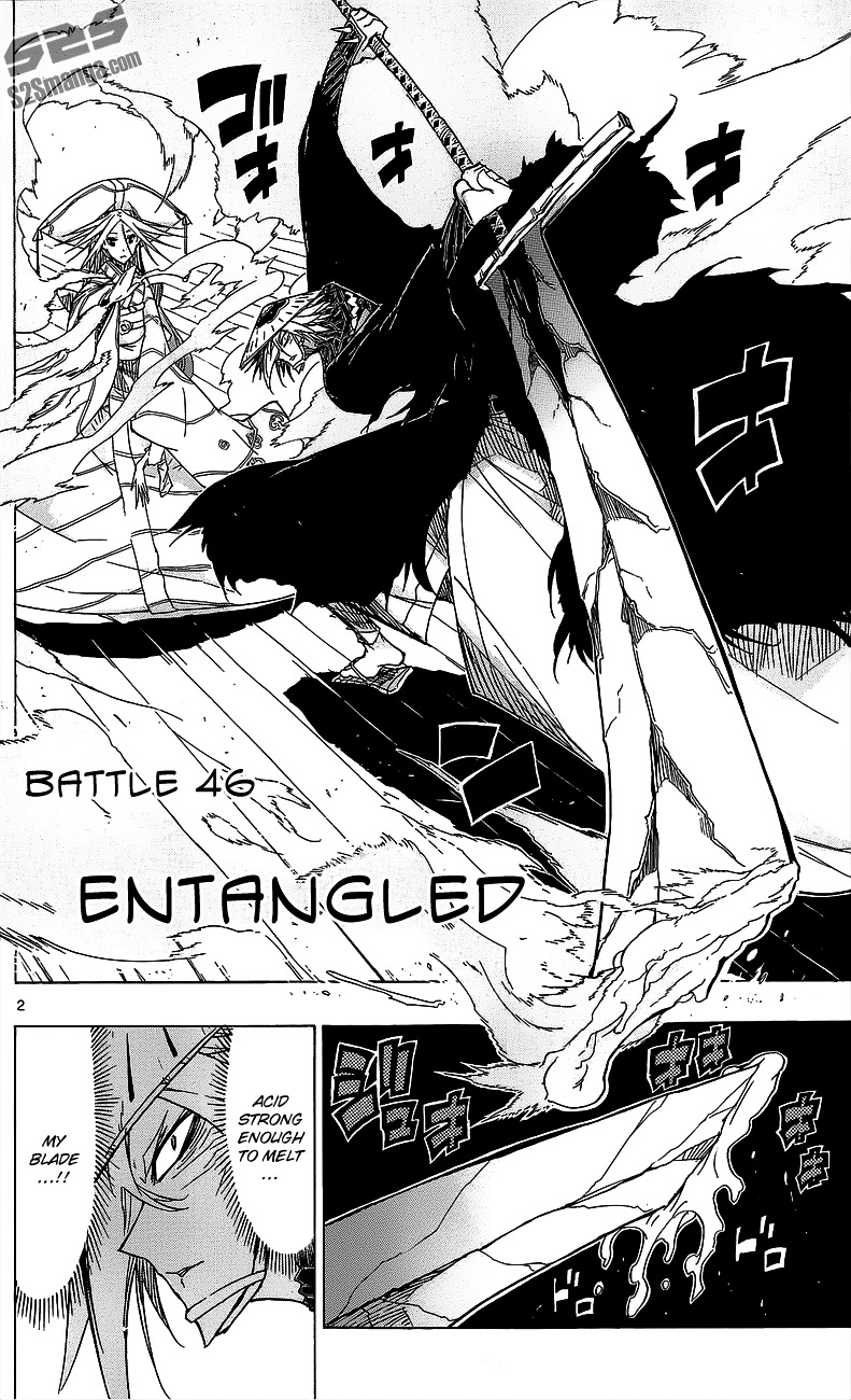 Joju Senjin!! Mushibugyo - Vol.5 Chapter 46 : Entangled