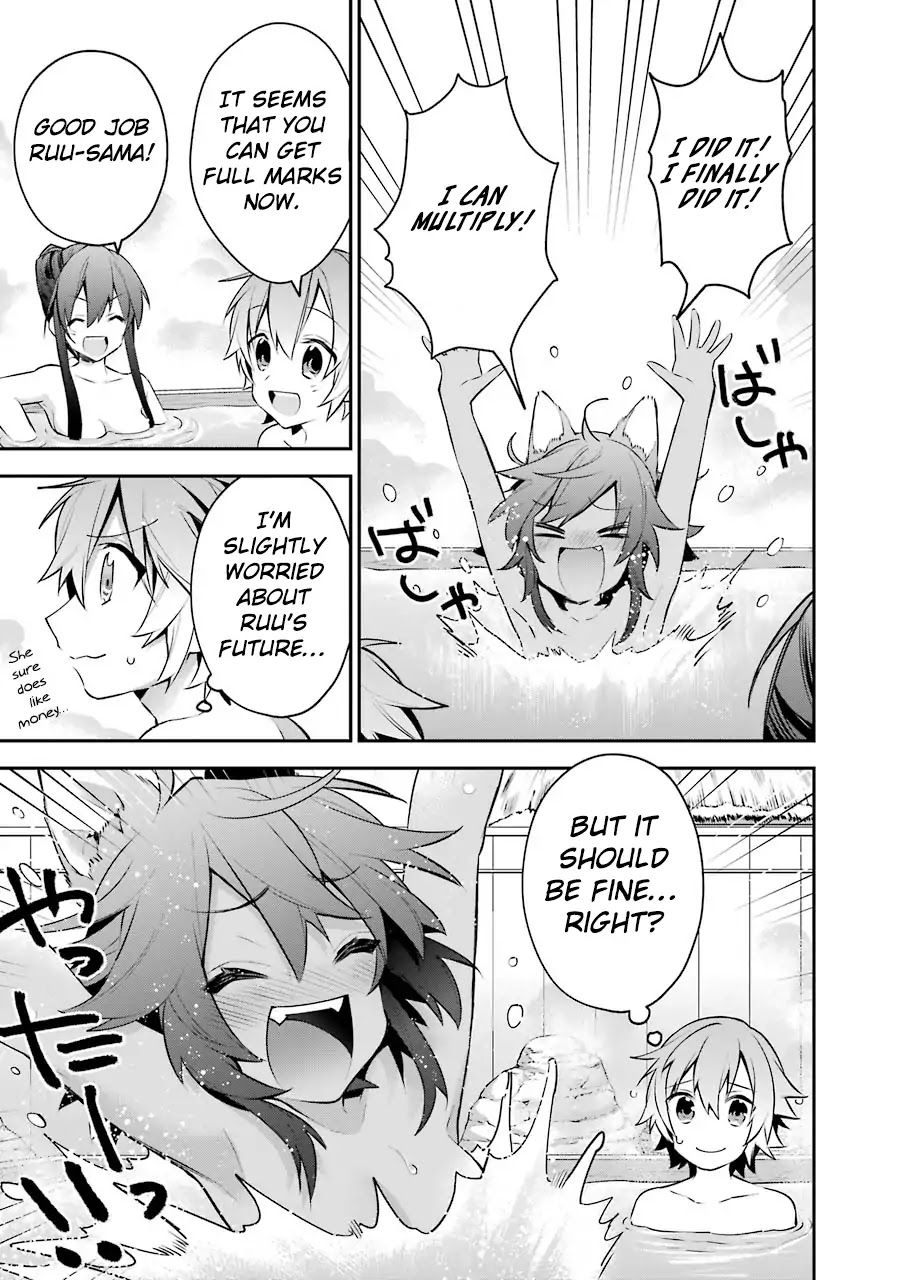 Choujin Koukousei-Tachi Wa Isekai Demo Yoyuu De Ikinuku You Desu! - Chapter 23.5: Work Hard On Your Multiplication, Ruu!