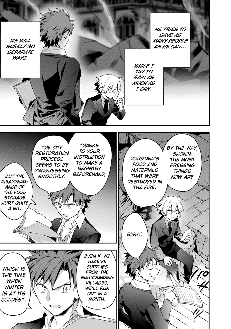 Choujin Koukousei-Tachi Wa Isekai Demo Yoyuu De Ikinuku You Desu! - Chapter 28: And Thus The Fire Was Cut