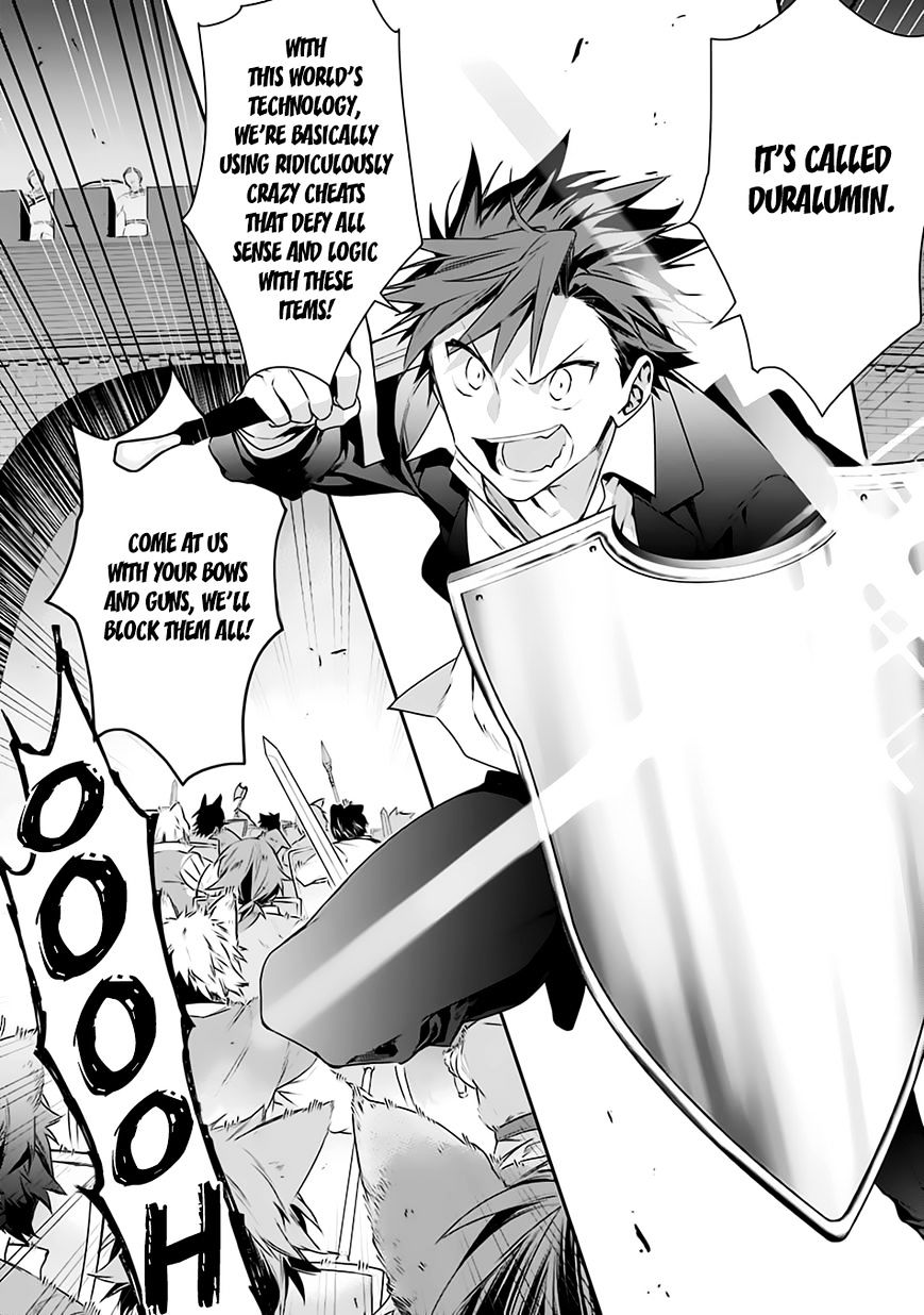 Choujin Koukousei-Tachi Wa Isekai Demo Yoyuu De Ikinuku You Desu! - Chapter 14 : Civil Revolution And The Superhuman High Schoolers