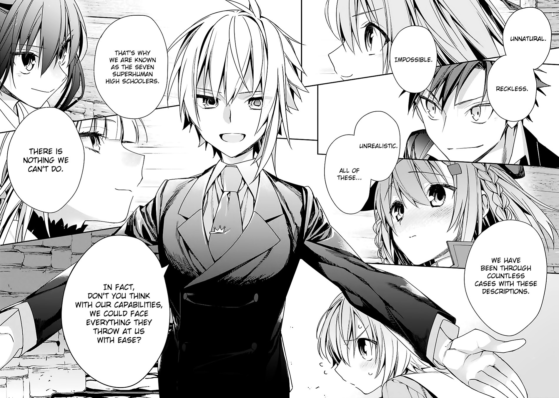 Choujin Koukousei-Tachi Wa Isekai Demo Yoyuu De Ikinuku You Desu! - Chapter 3 : A Hostile Banquet