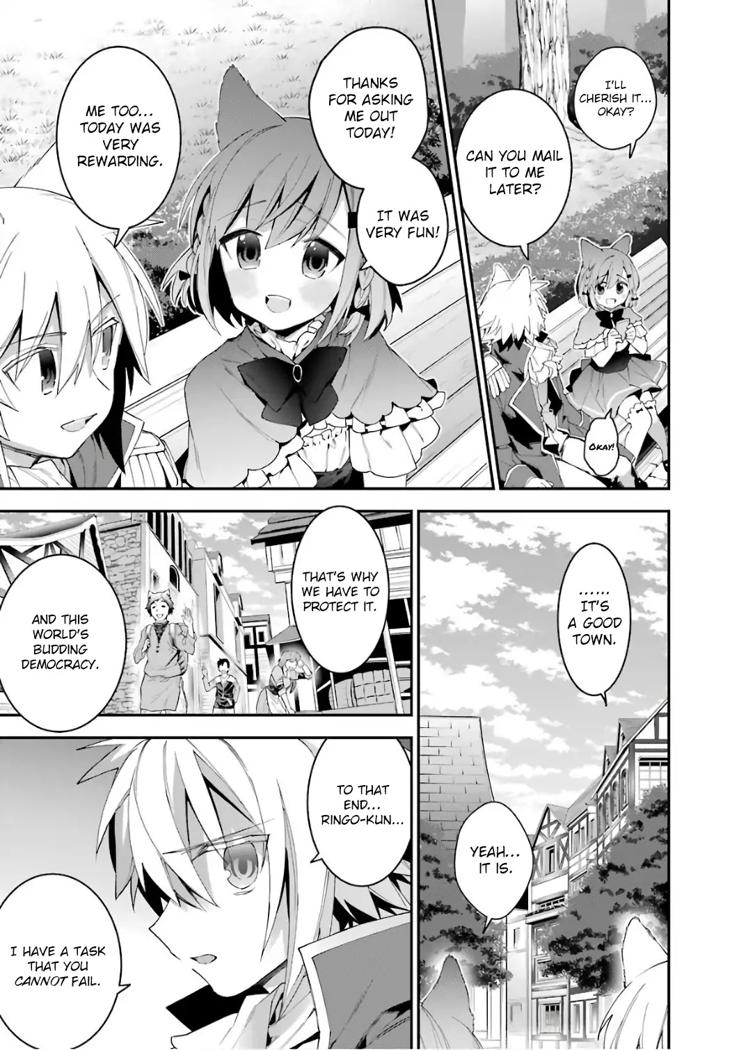 Choujin Koukousei-Tachi Wa Isekai Demo Yoyuu De Ikinuku You Desu! - Chapter 36: The Beginnings Of Love