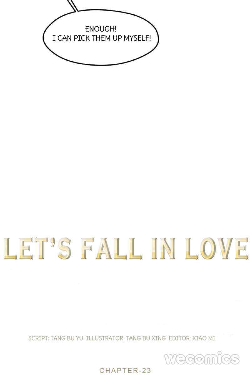 Let’s Fall In Love - Chapter 23