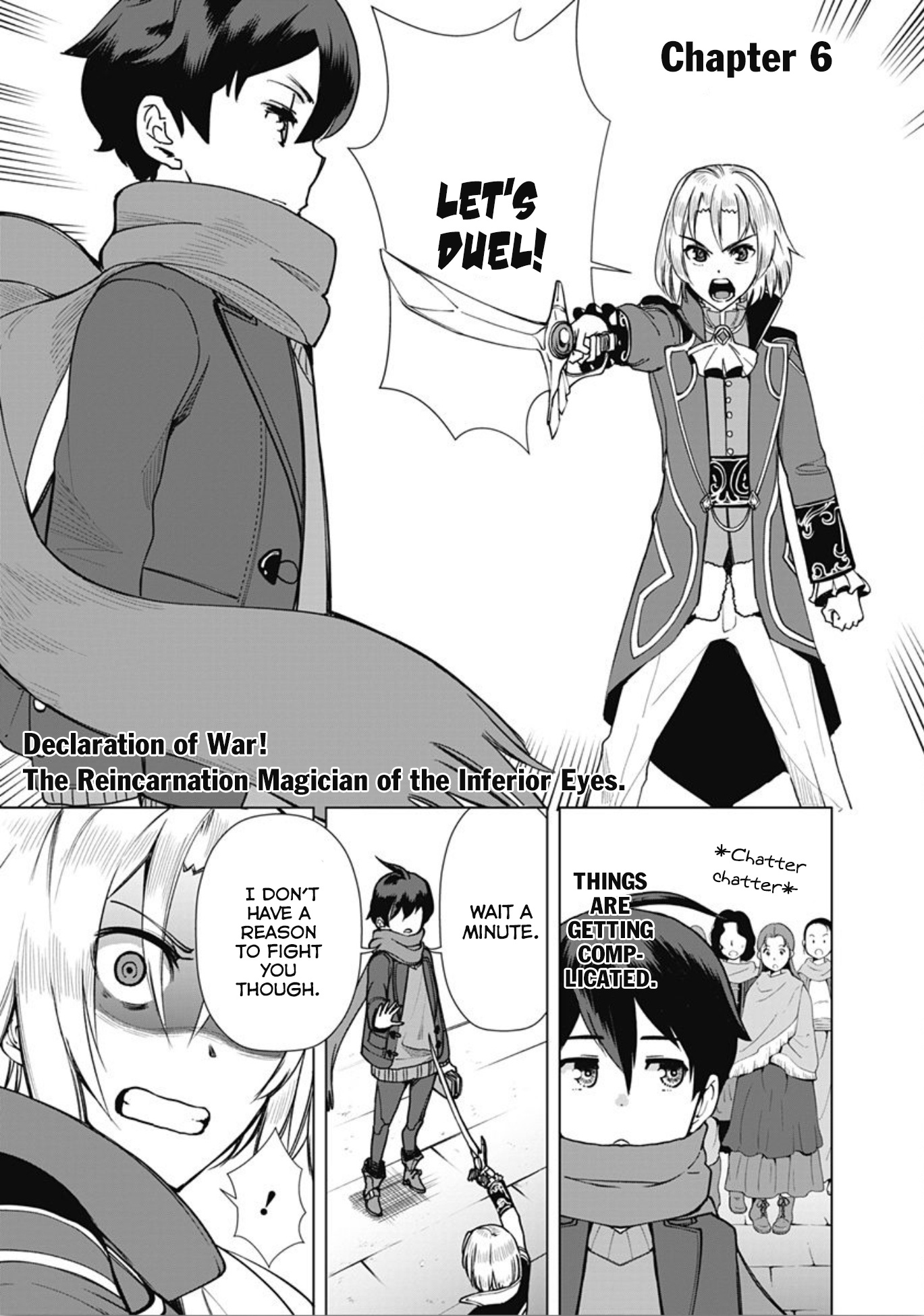 The Reincarnation Magician Of The Inferior Eyes - Chapter 6