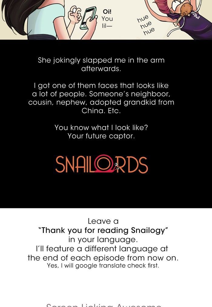 Snailogy - Chapter 49 : Are You...?