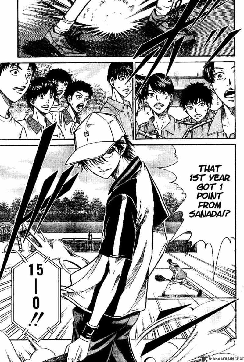 Prince Of Tennis - Chapter 225 : Echizen Ryoma Vs Sanada Genichirou