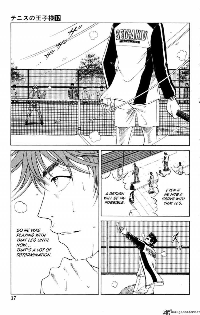 Prince Of Tennis - Chapter 98 : Determination