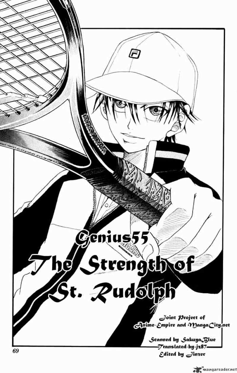 Prince Of Tennis - Chapter 55 : The Strength Of St Rudolphs