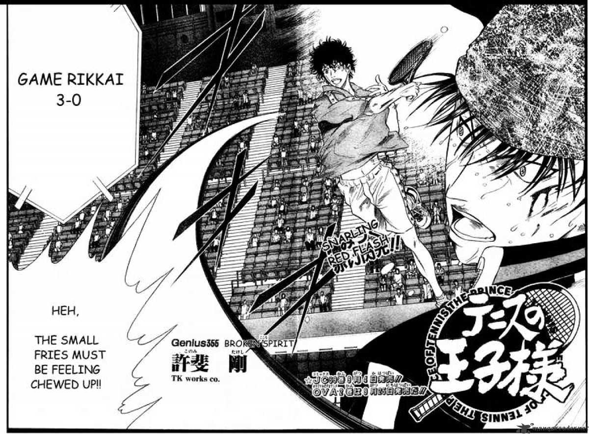 Prince Of Tennis - Chapter 355 : Broken Spirit