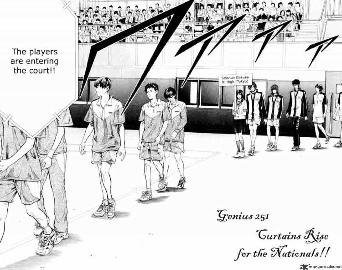 Prince Of Tennis - Chapter 251 : Curtain Rise For The Nationals!!