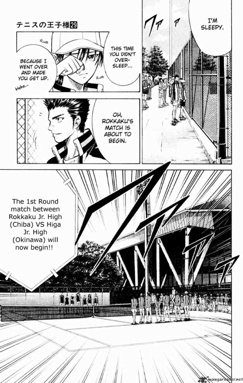 Prince Of Tennis - Chapter 251 : Curtain Rise For The Nationals!!