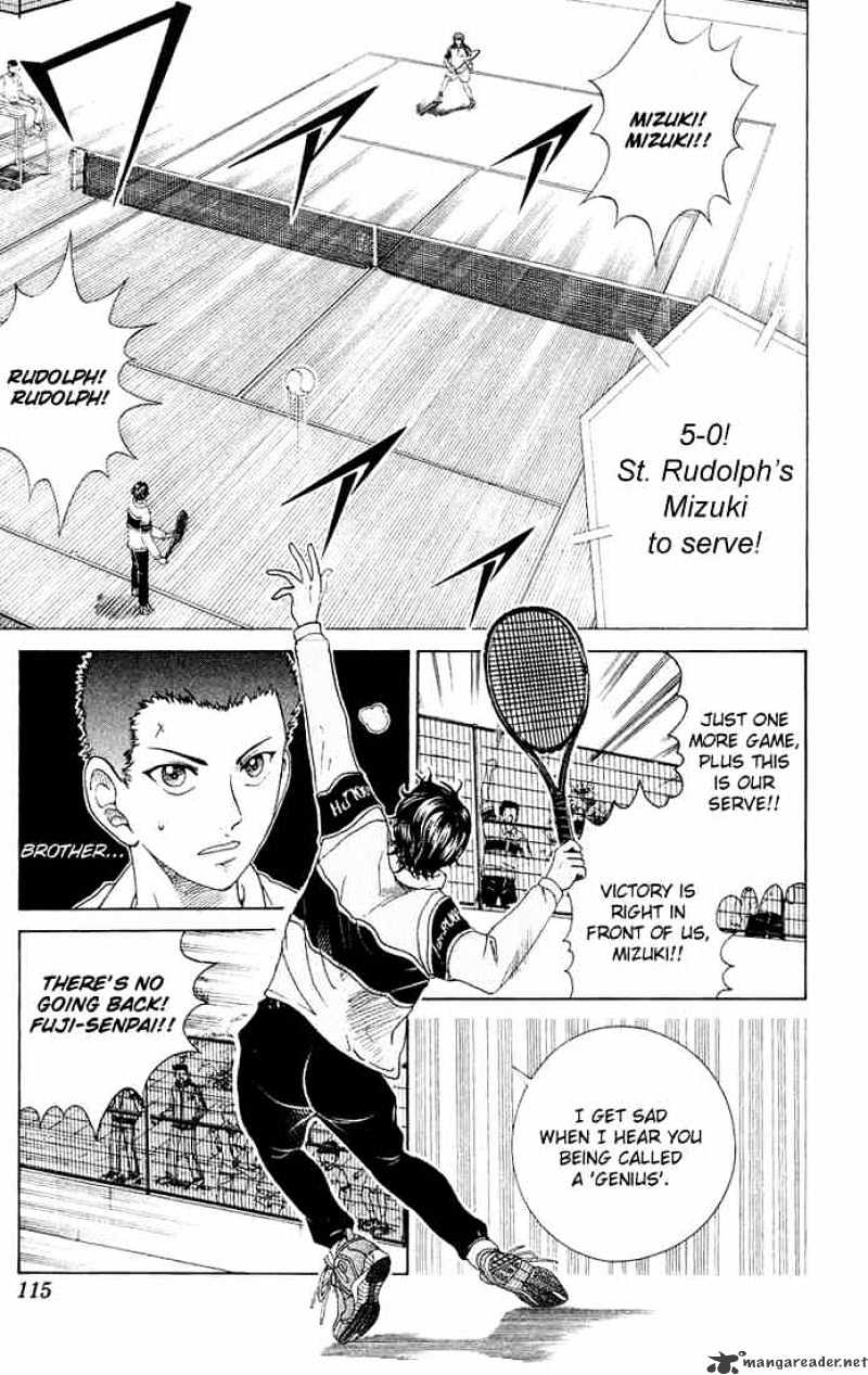 Prince Of Tennis - Chapter 75 : Mizuki Vs Fuji