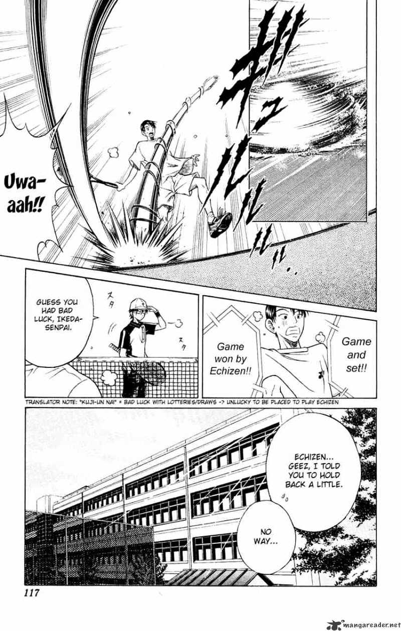 Prince Of Tennis - Chapter 111 : Intraschool Ranking Tournament