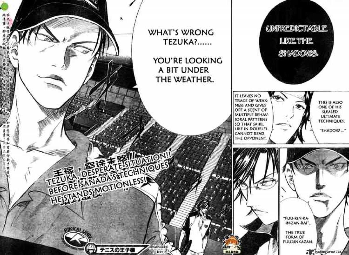 Prince Of Tennis - Chapter 347 : Lightning And Shadow