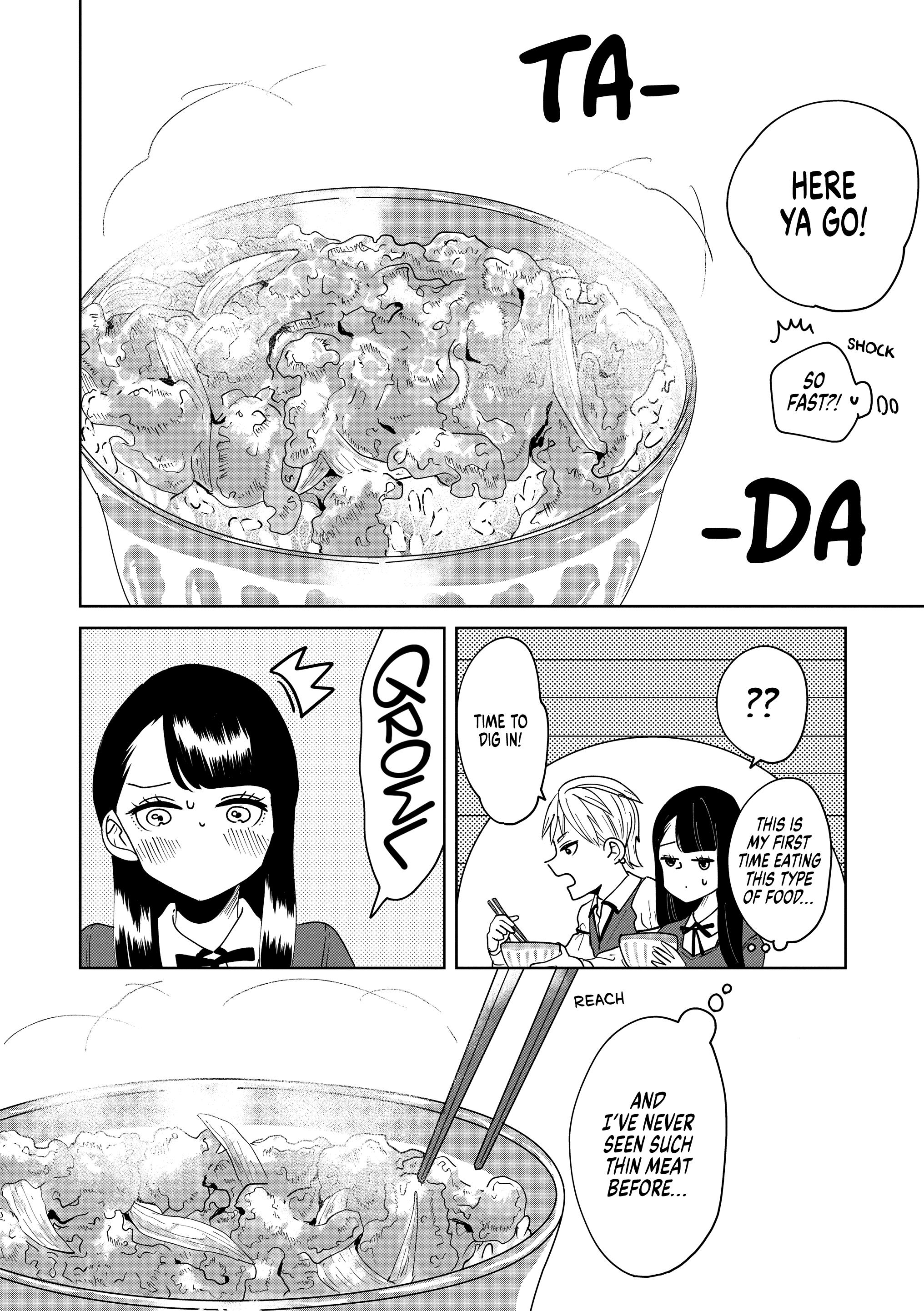 Ojousama's Forbidden Culinary Detours - Vol.1 Chapter 1: Gyudon