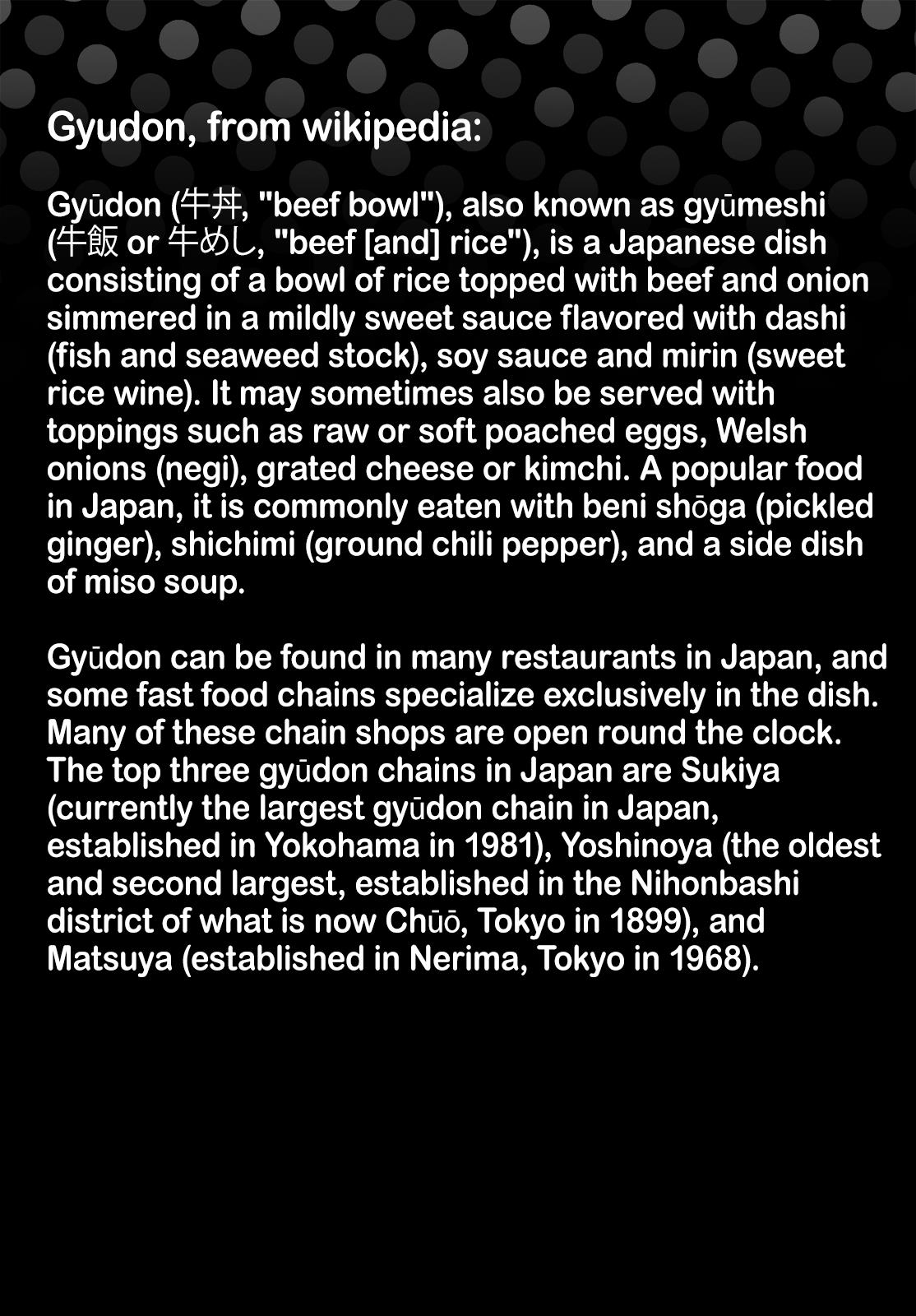 Ojousama's Forbidden Culinary Detours - Vol.1 Chapter 1: Gyudon