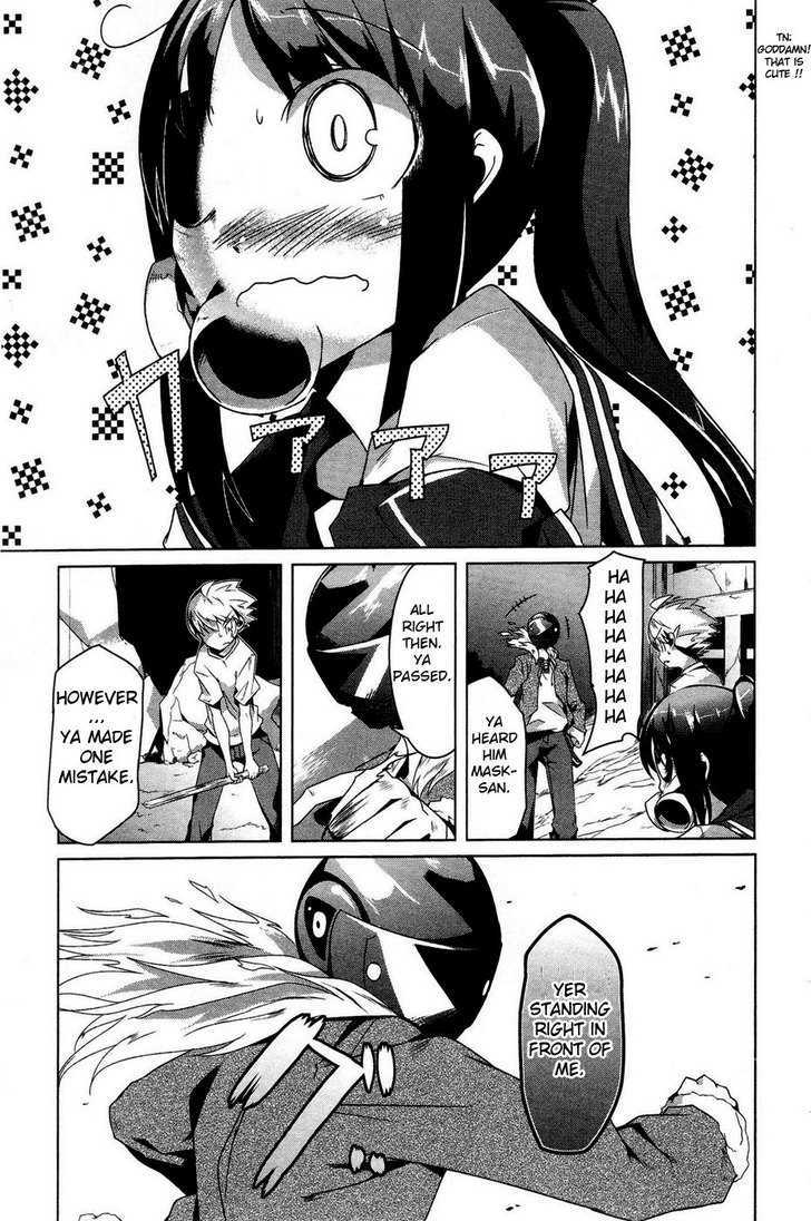 Gas Mask Girl - Vol.1 Chapter 6 : Surrounded From All Sides By Waste.  There Is Only Hope.  Do It!