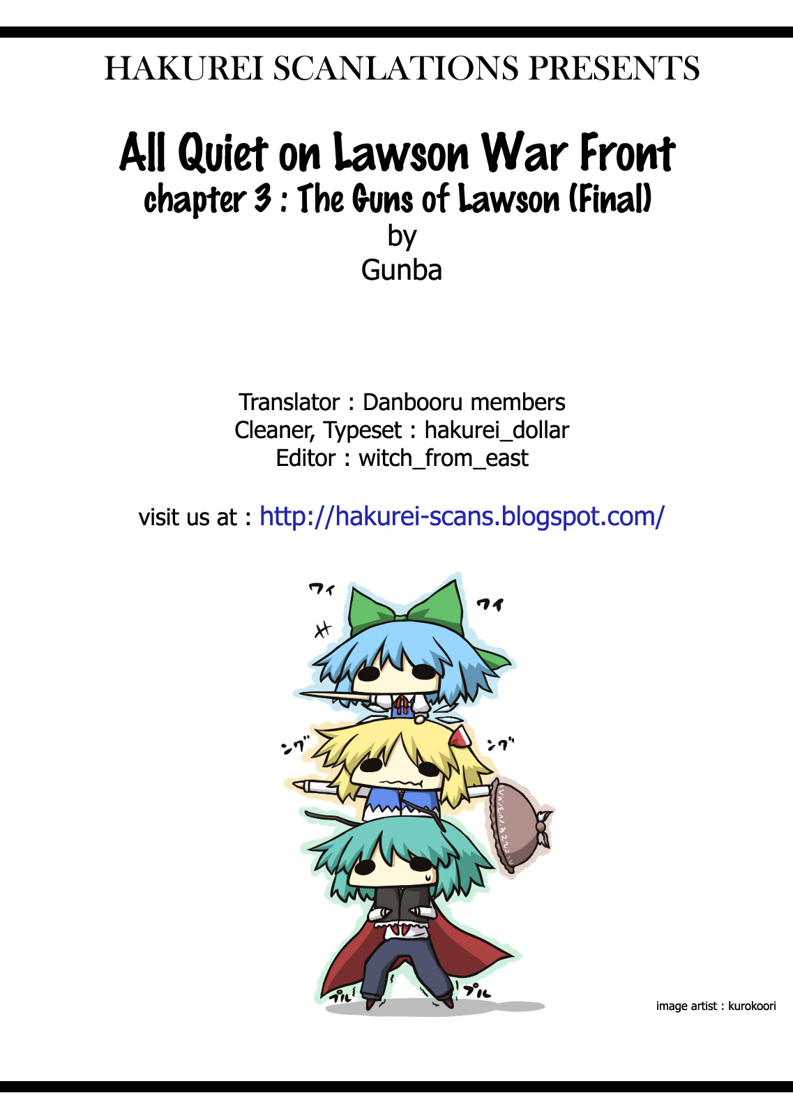 All Quiet On Lawson War Front - Vol.1 Chapter 3 V2 : [End]